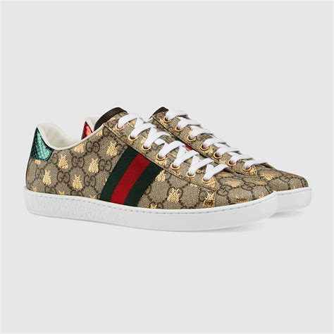 gucci ace sneakers gg print replica|gucci look alike sneakers.